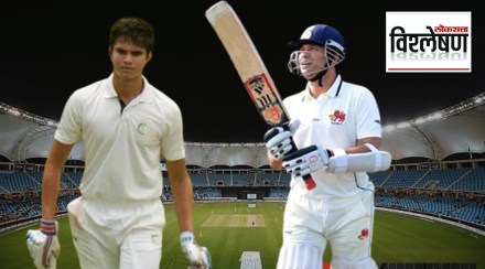 arjun tendulkar century