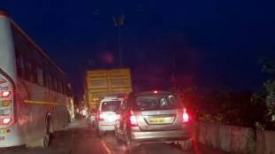 Traffic on Shiv Panvel highway is somewhat smooth