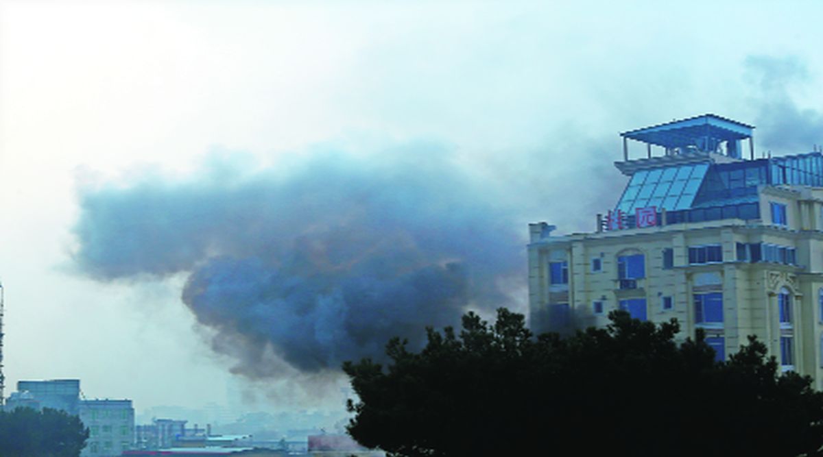 An attack on a hotel in Kabul where Chinese nationals are staying ysh 95