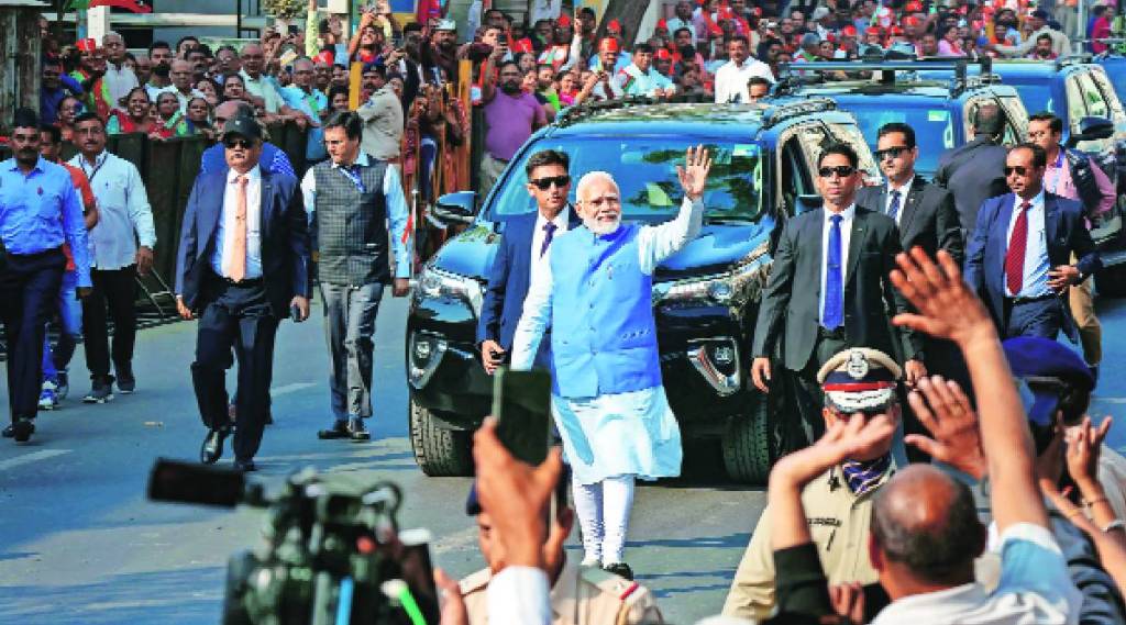 dv narendra modi gujrat election