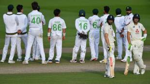 Ahead of the second Test match in Multan two groups fired near the team hotel of Pakistan and England