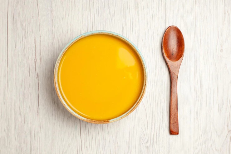 Consume Ayurvedic herbs with ghee