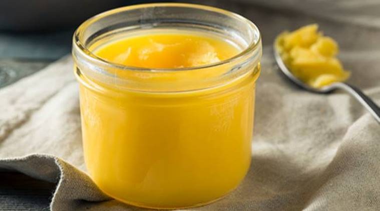 Consume Ayurvedic herbs with ghee