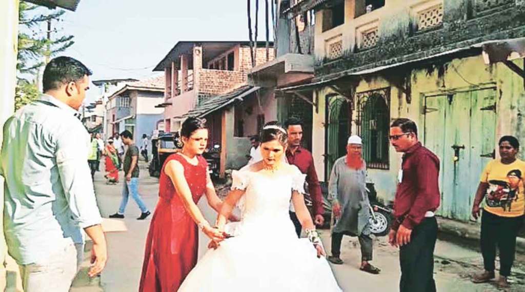 christian bride vote in gram panchayat election christian bride vote in gram panchayat election