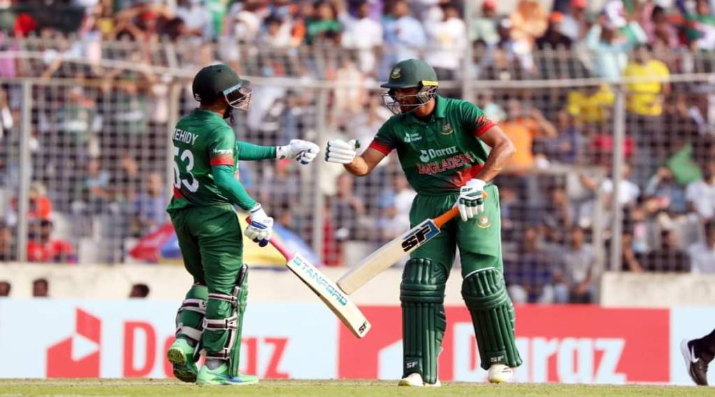 IND vs BAN 2nd ODI Mehidy Hasan Miraj's century