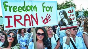 protests against forced hijab in iran