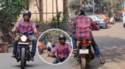 कार्तिक आर्यनला ‘या’ बाइकचे वेड; घेऊन फिरला मुंबईतल्या रस्त्यांवर!