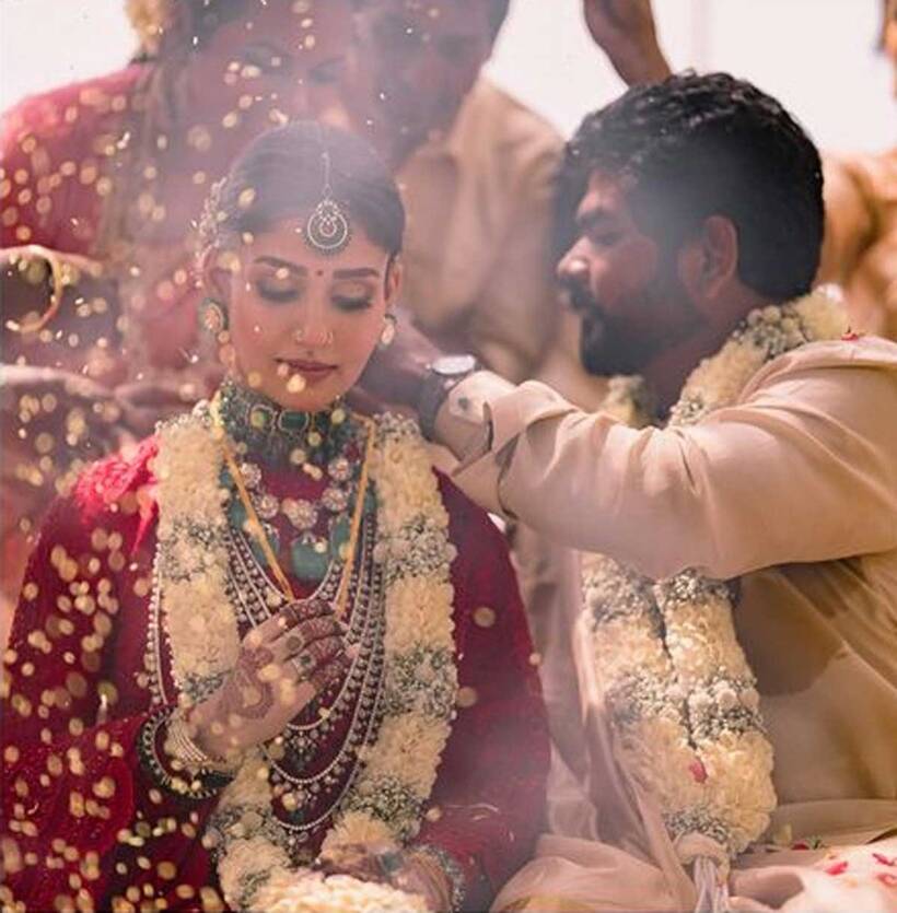 नयनतारा आणि विघ्नेश शिवन यांनी ९ जुन रोजी चेन्नईमध्ये लग्नगाठ बांधली होती.