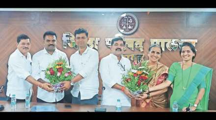 जिल्हा परिषदेच्या विषय समित्यांच्या सभापतीपदी बिनविरोध निवडून आलेले उमेदवार.
