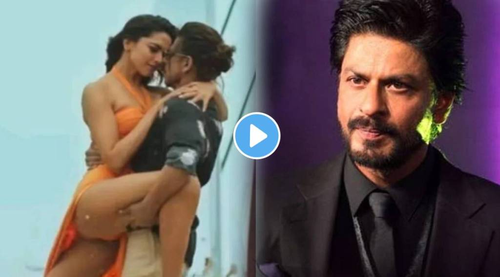 pathaan controversy shah rukh khan video viral