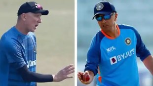 Bangladesh coach Alan Donald apologized publicly to India's head coach Watch Rahul Dravid's special reaction