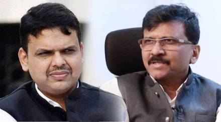 sanjay raut on devendra fadnavis sanjay raut on devendra fadnavis