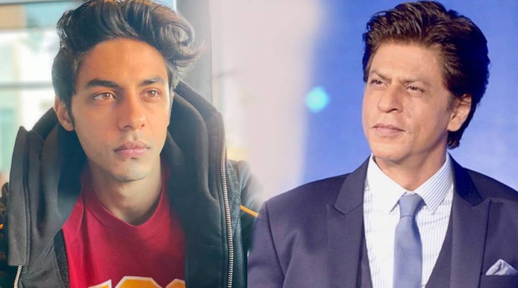Shahrukh khan, aryan khan, aryan khan bollywood debut, bollywood, entertainment, shahrukh khan reaction, aryan khan instagram Shahrukh khan, aryan khan, aryan khan bollywood debut, bollywood, entertainment, shahrukh khan reaction, aryan khan instagram