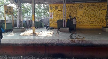 thane railway station thane railway station