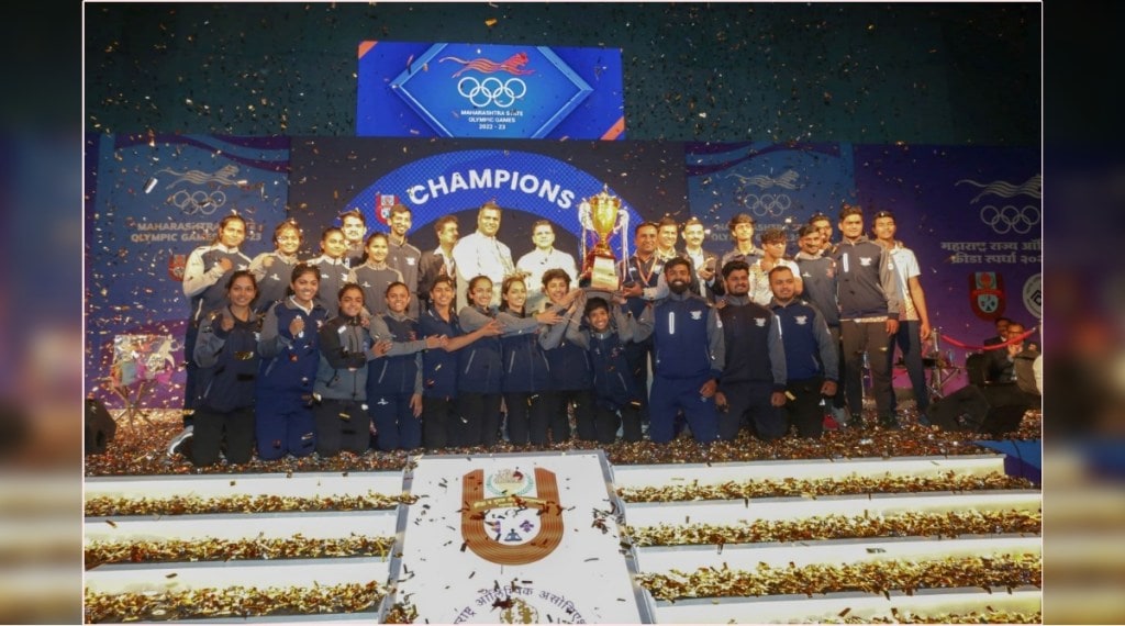 Pune overall champion in Maharashtra State Olympics Pune overall champion in Maharashtra State Olympics