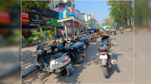 Massive illegal parking in Navi Mumbai