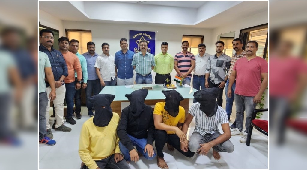 Four accused who were hiding in Navi Mumbai after killing in Uttar Pradesh arrested