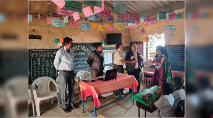 Verification of Bhatode School's innovation initiative by NCERT