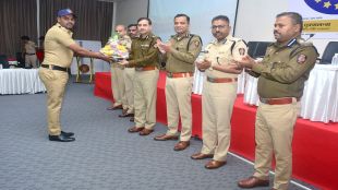 A pat on the back from the Police Commissioner