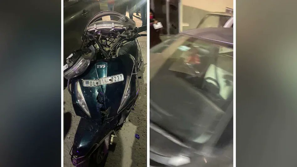 Delhi Woman Accident Update Delhi Woman Accident Update