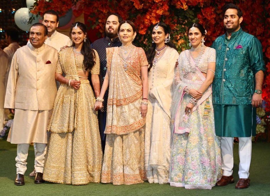 Anant ambani Radhika Engagement 1