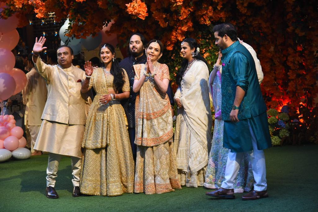 Anant ambani Radhika Engagement 11
