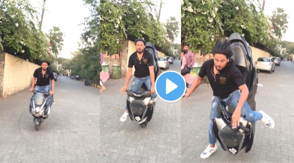 Bike stunt viral videos on internet