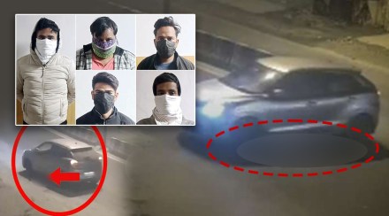 Delhi Car Accident