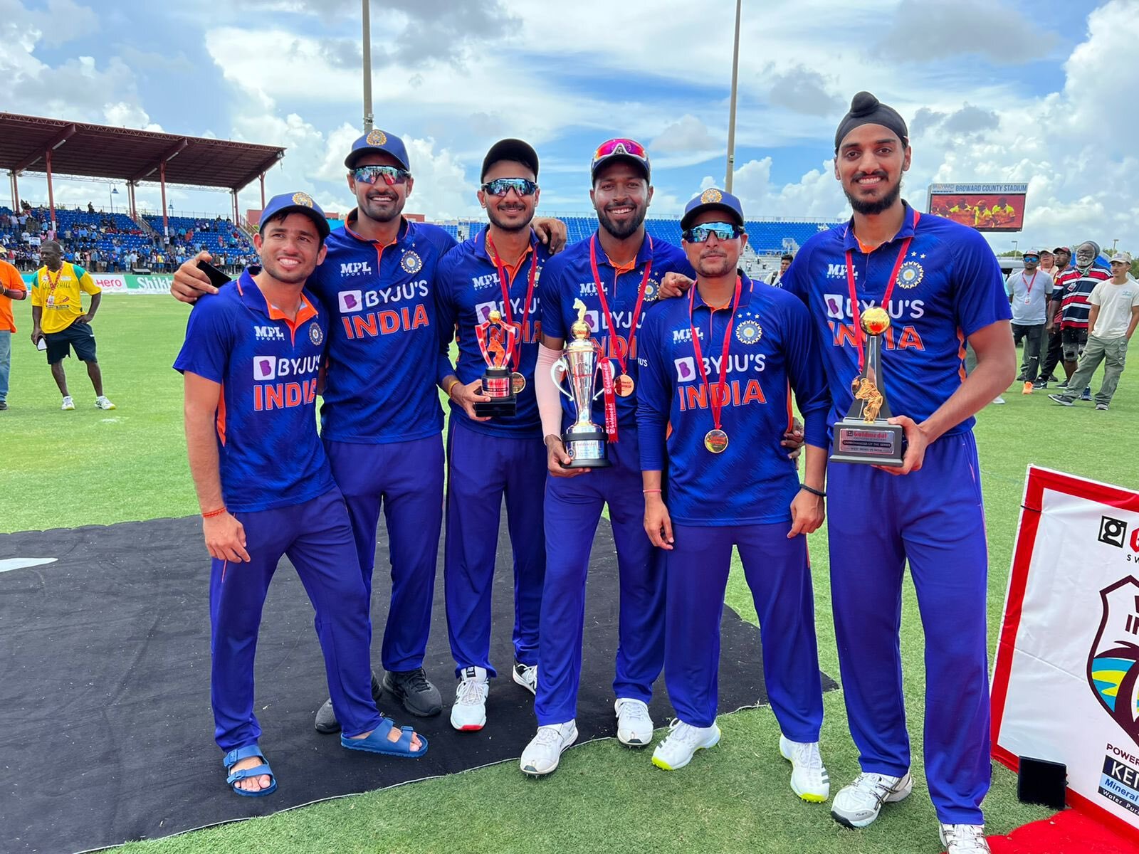Indian team captain Hardik Pandya