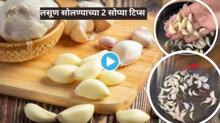 How To Peel Garlic Easily in 2 Minutes Easy Kitchen Tips By Smart Housewife Cooking Tricks Video