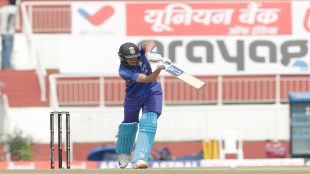 Lahiru kumara's over became highest 23 runs over as Indian openers shubman gill hits 4 fours and rohit hits 1 six