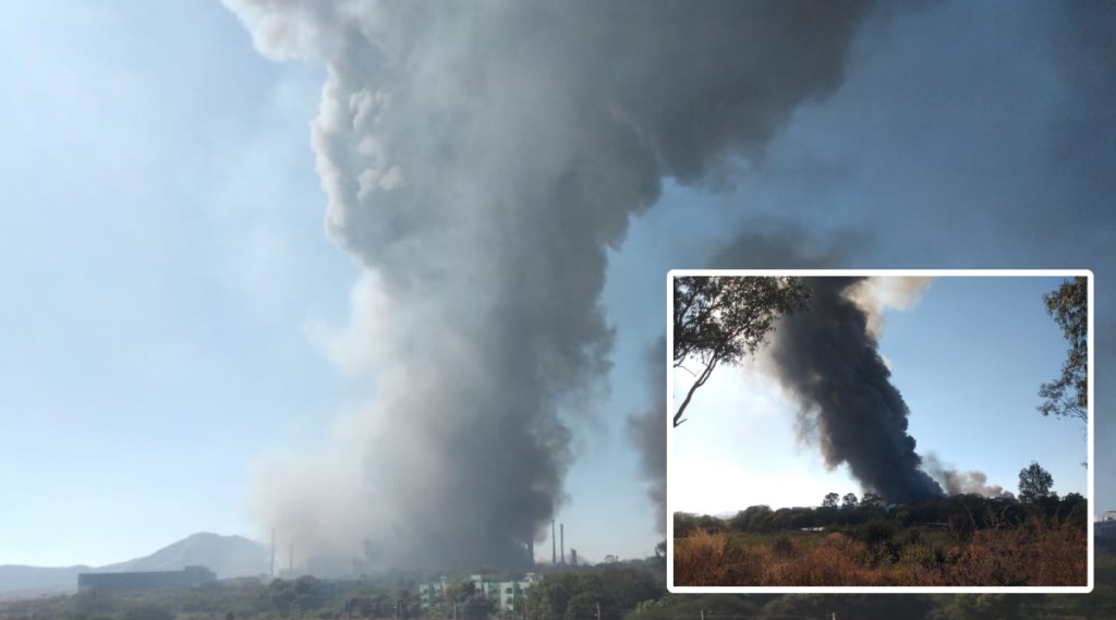 Heavy fire after explosion at Jindal factory