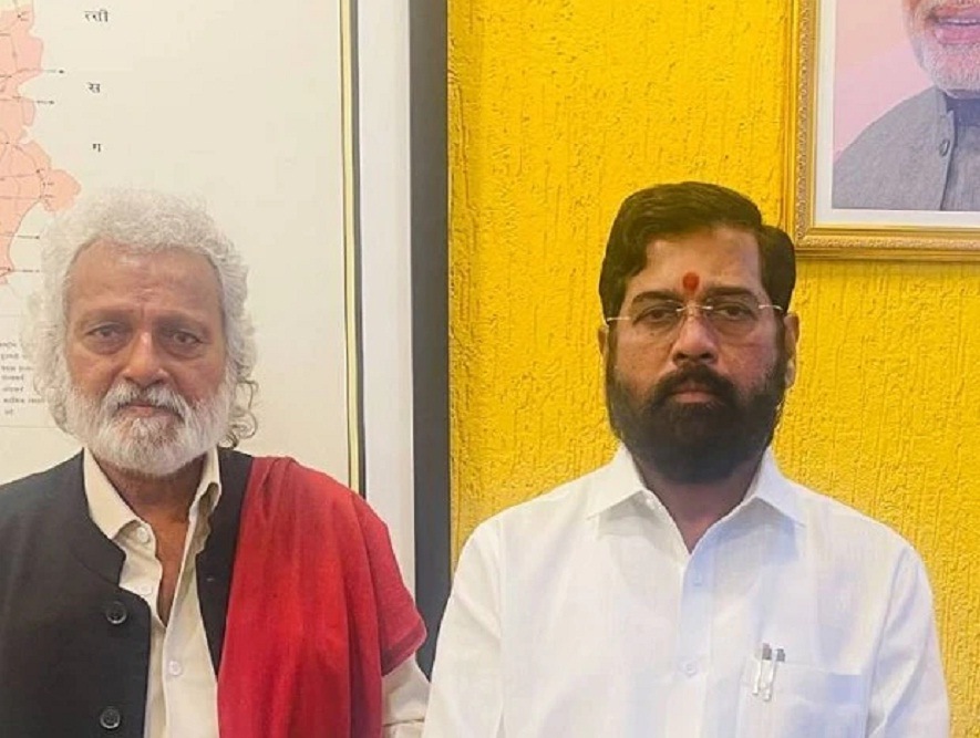 Jogendra Kawade and Eknath Shinde