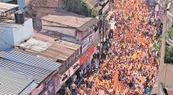 कोल्हापुरात ‘लव्ह जिहाद’विरोधात ‘आक्रोश मोर्चा’; धर्मातरविरोधी कायदा लागू करण्याची मागणी