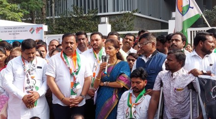 MP Supriya Sule, agitation, NCP, Pune District Collector office, Divyang issues MP Supriya Sule, agitation, NCP, Pune District Collector office, Divyang issues