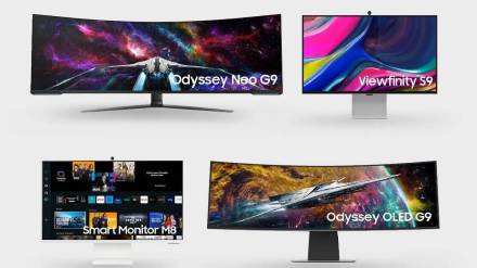 samsung launched four new monitors the consumer electronic show 2023 in las vegas