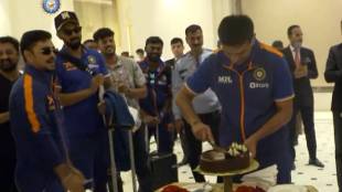 Rahul Dravid got a surprise as soon as he reached Kolkata