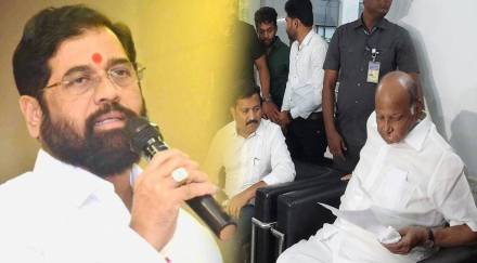 sharad pawar call eknath shinde
