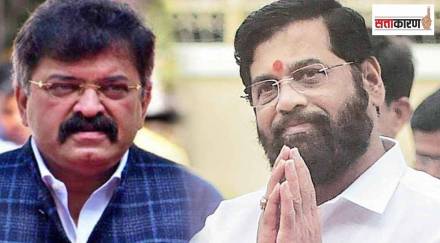 Jitendra Awhad and CM Eknath Shinde
