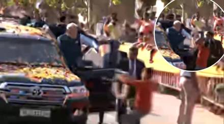 Pm modi security breach