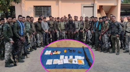 Police Naxal encounter in Vedampally forest area