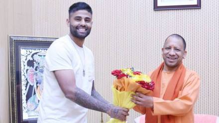 CM Yogi Adityanath's special message for Cricketer Suryakumar
