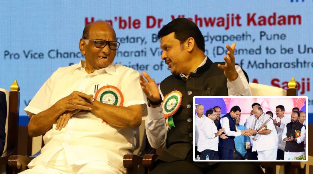 Sharad Pawar and Devendra Fadnavis