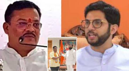 Sanjay Shirsat and Aaditya Thakrey