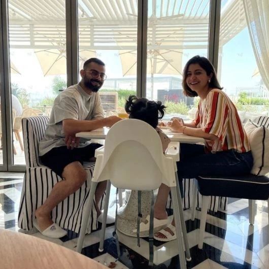 Virat and Anushka's daughter Vamika's todays second birthday 