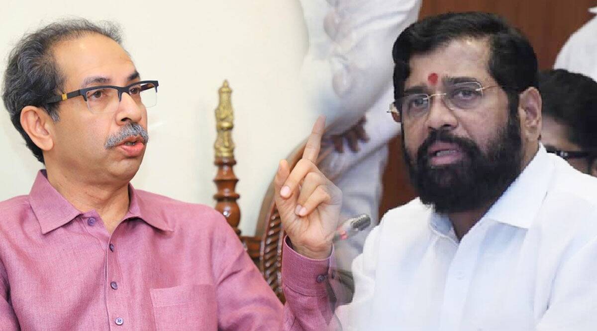 Uddhav Thackeray and Eknath Shinde 