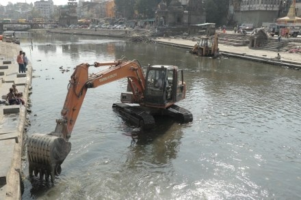 stone steps Godavari river Nashik