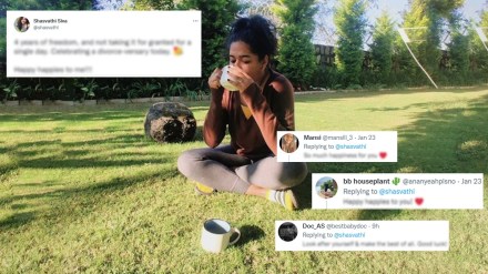 Divorce Women Viral Post On Internet