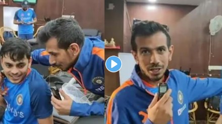 Dressing room shown food menu too Rohit's snappy comment on Yuzvendra Chahal's coverage says Achha future hai tera