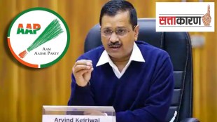 aam adami party flag arvind kejriwal